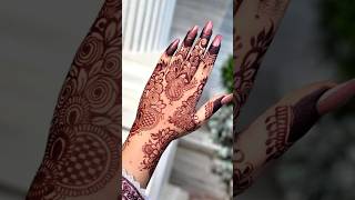 Beautiful And Unique Back Hand Mehndi Designs Ideas?✨mehndi hennadesign trending design shorts