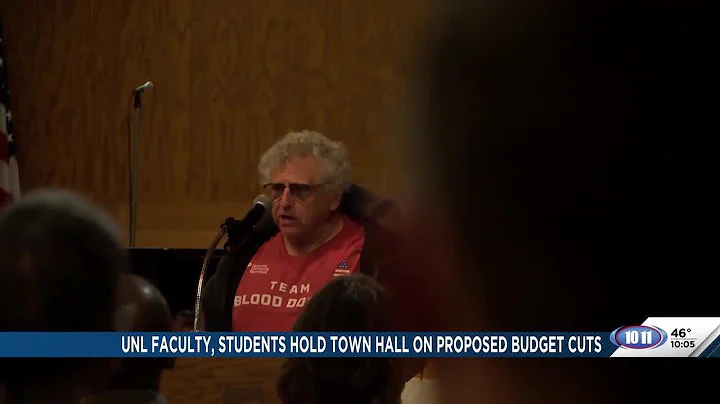 University of Nebraska-Lincoln faculty, students hold town hall on proposed budget cuts
