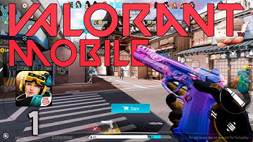 Valorant Mobile Project M - Gameplay Walkthrough Part 1 (Android,ios) Rog Phone 3 (90 FPS)