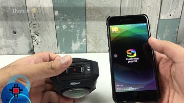 How to connect Nikon KeyMission 360 to iPhone (iOS) and WiFi (Fixed)