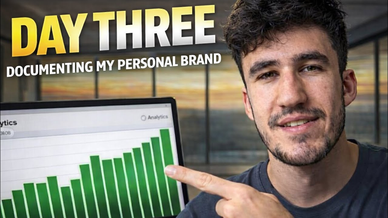 Day three documenting my personal brand - YouTube