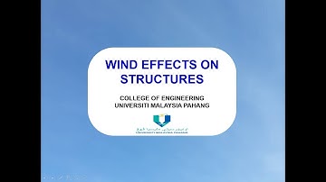 BAA4273: Topic 6 Wind Effects on Structures