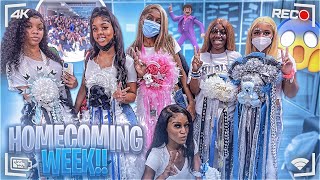 Homecoming Spirit Week -- dressing up, football game, dance & more