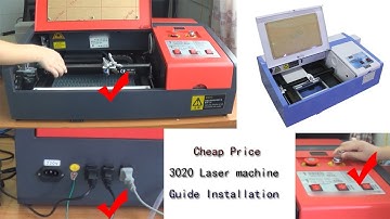 Cheap Price Mini Laser Engraver Cutter 3020 Installation Guide
