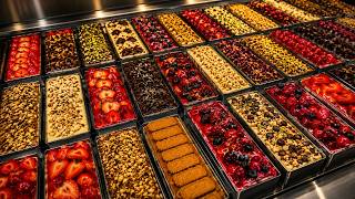 Inside a Giant Cheesecake Factory | How Luxury Desserts Are Made