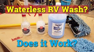 RV Waterless Wash and Wax? | And Awesome Bug Removal |