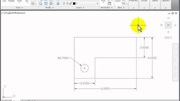 AutoCAD 2012 Tutorial - 4.5 - Add Dimensions to the Object
