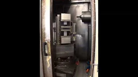 Mitsui Seiki Model HT3A CNC Horizontal Machining Center, Lot500