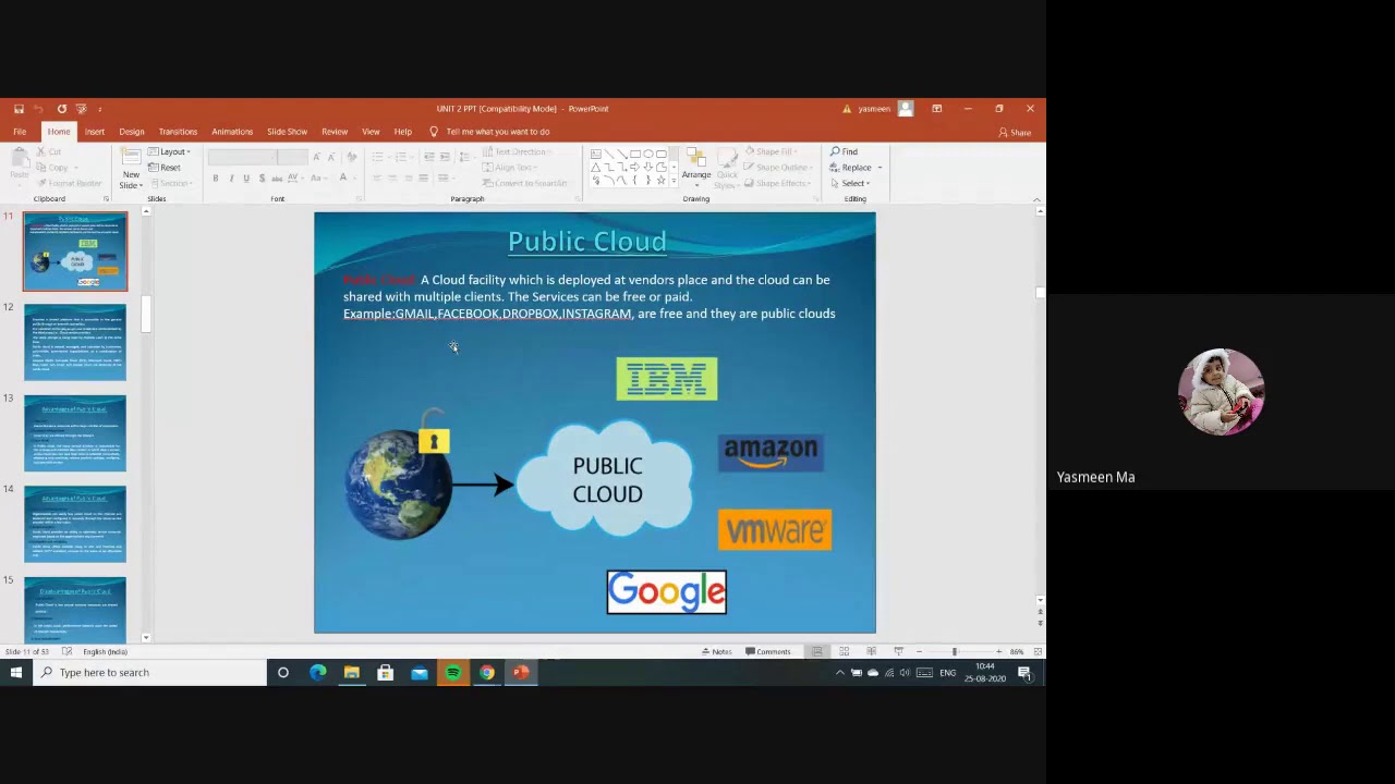 2 4 deployment model public cloud private cloud - YouTube