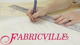 Madeleine & Fabricville - How to use tracing paper