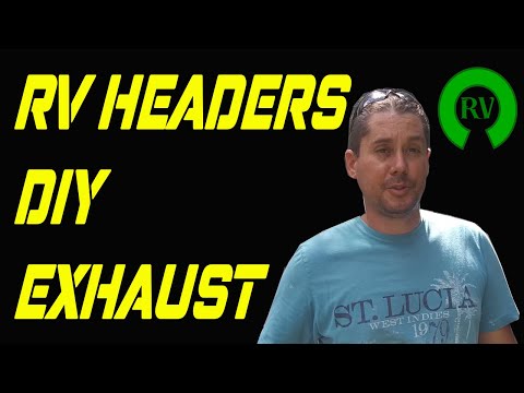 RV Exhaust Headers DIY – BIG BLOCK CHEVY How to remove / install + dipstick tube removal 7.4L – 454