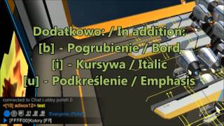 Robocraft - Pisanie na kolorowo / Writing in color