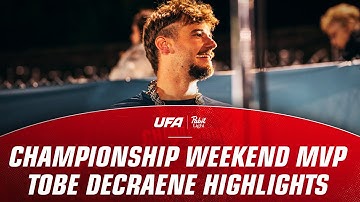 Championship Weekend MVP Tobe Decraene highlights