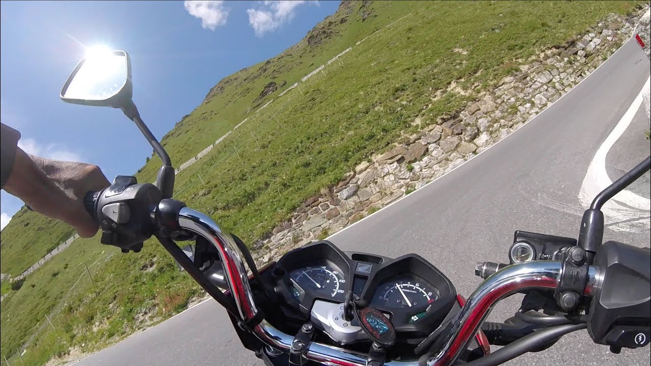 Mit der Honda CB 125 F aufs Stilfser Joch (Pure "Sound") Part 1