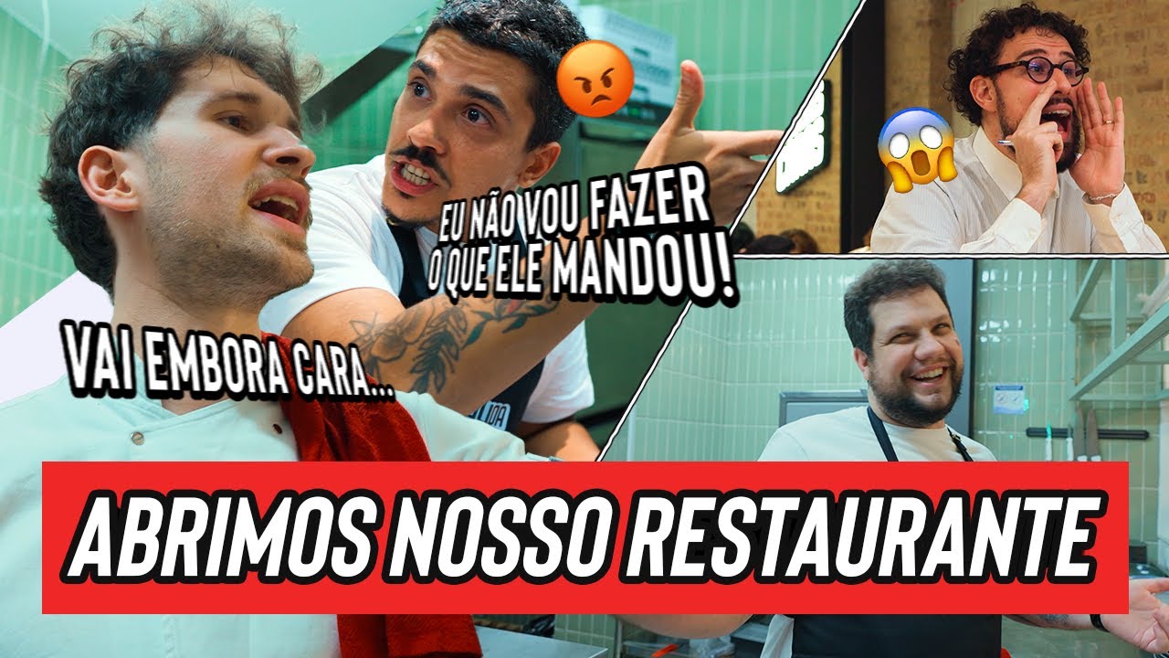 ABRIMOS UM RESTAURANTE Ft. CHEF OTTO