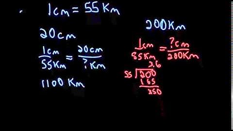 Maps and Scale Drawings