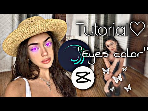 Tutorial :"eyes color" in Capcut and Alight motion #coloring #eyes #edits #am #capcut #tutorial