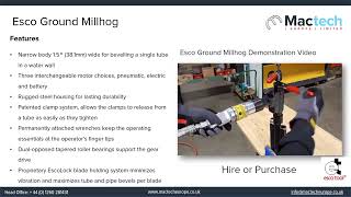 ESCO Ground Millhog