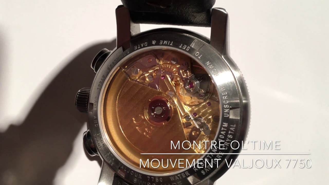 Valjoux 7750 história a fungovanie automatického chronografu