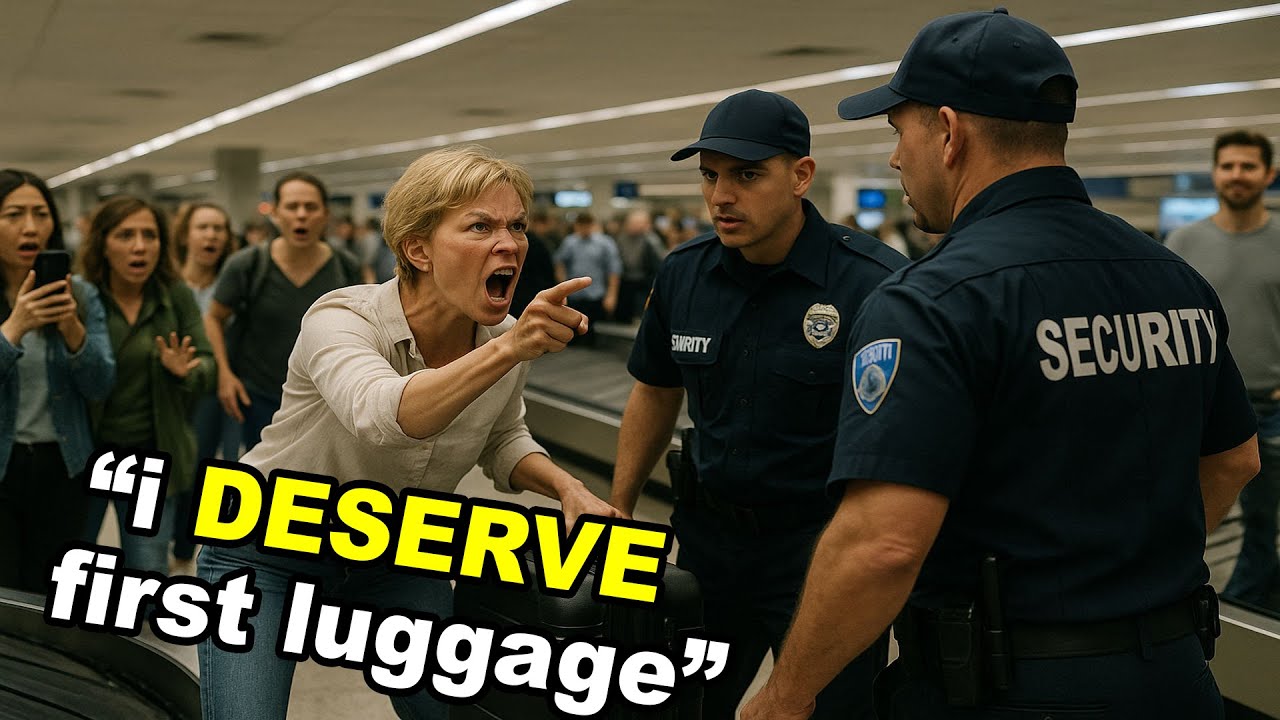 HOA Karen STARTS Fight At Baggage Claim—Arrested For Disorderly Conduct! | EntitledPeople Reddit