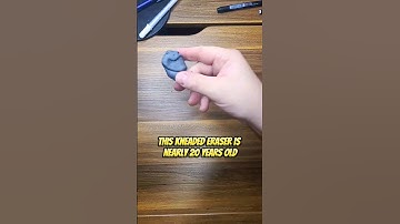 How to PROPERLY Clean your Kneaded Eraser! #artist #art #shorts