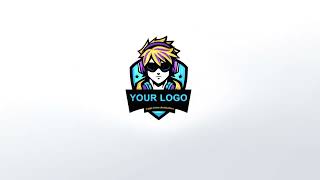 596 3D Clean Logo Intro