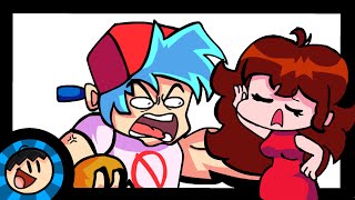EAT THE GOD DAWM  B E G U E T T E (FNF Animation) #shorts
