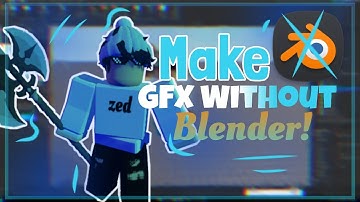 how to make GFX without BLENDER!! | rendered shadows! 2021