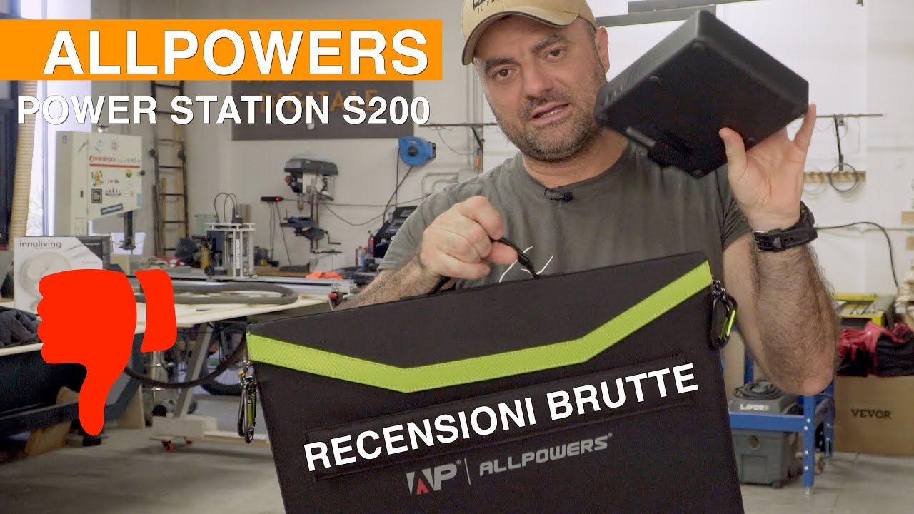 ALLPOWERS Centrale Elettrica Portatile S200 154Wh - Power Station 200W Con Presa AC, USB-C PD 60W - Foto 10