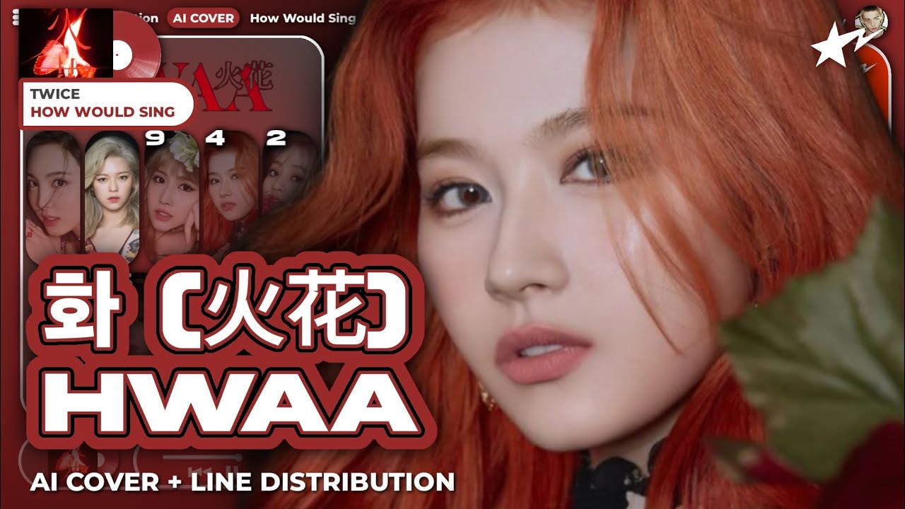 [ai cover] How Would TWICE sing '화 (HWAA)' by I-DLE | Line Distribution