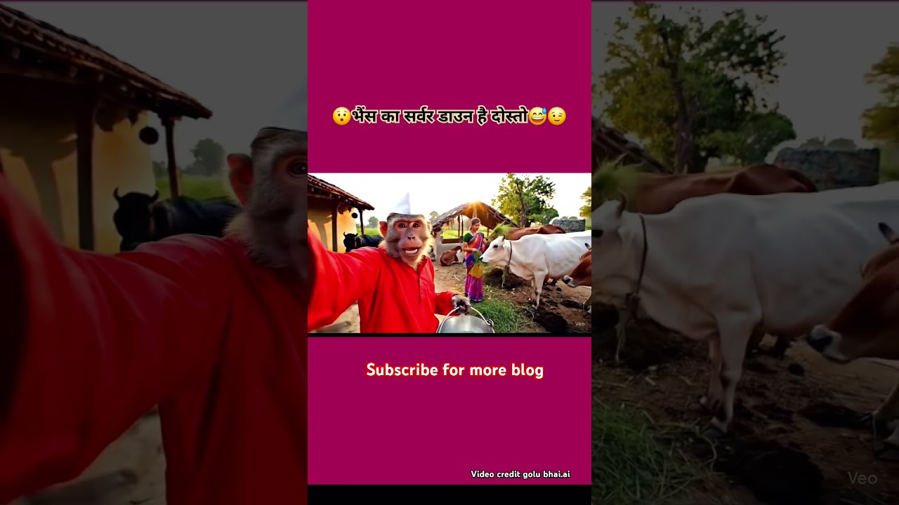 Bank bala aya 😯🙆AIMonkeyVlog 