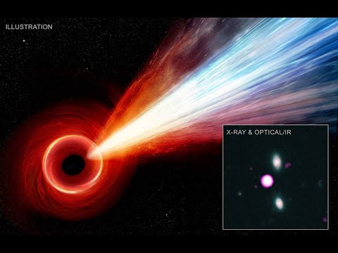 Chandra e il buco nero da record