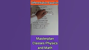 Solution of Differential Equations ll TGT PGT Mathematics Short Trick ll#shorts ll Part-1ll