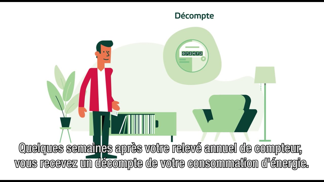 Votre décompte chez Eneco