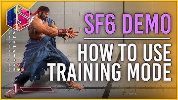 Street Fighter 6 Demo - How To Use Training Mode