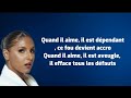 Lynda Sherasade - Le cœur ou la raison (Paroles/Lyrics)