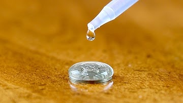 How Many Drops of Water Can a Russian Coin Hold?