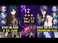 E0S1 Blade x Jade &amp; E0S1 Dr Ratio FUA | Memory of Chaos Floor 12 3 Stars | Honkai: Star Rail 2.7