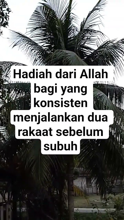 hadiah dari Allah #ustadzadihidayat