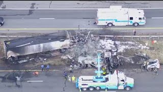 Dump truck driver killed in crash on I-78 in NJ
