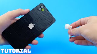 LEGO iPhone 15 + AirPods How To Build Tutorial