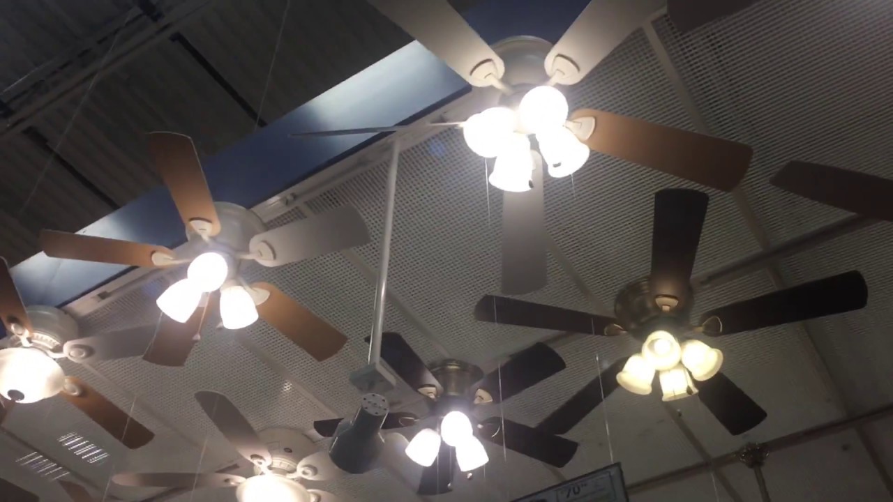 Ceiling Fans at Lowe's - January 2018 