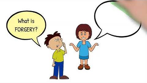 Counterfeiting of Handwriting or Signature