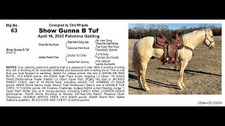 ➖Pitzer Ranch 2024 Spring Sale➖ Lot 63 SHOW GUNNA B TUF