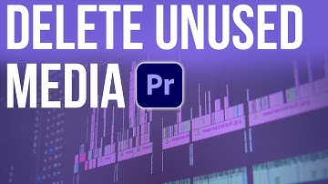 Premiere Pro: How To Delete Unused Media From A Project