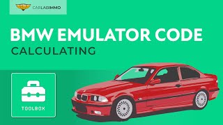 BMW Emulator code calculating | Immo Bypass Toolbox | CarLabImmo