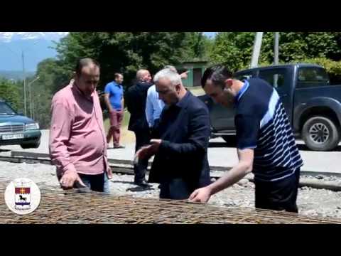 ლაშა გოგიამ მიმდინარე პროექტები დაათვალიერა