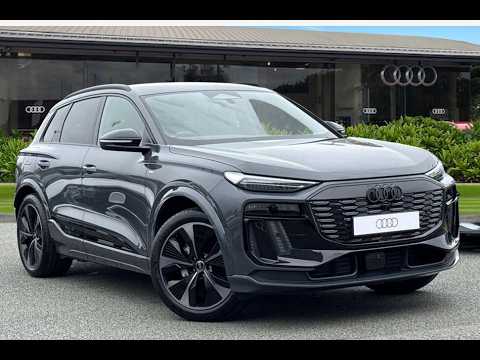 Brand New Audi Q6 e-tron 100kWh Black Edition Auto quattro 5dr | Stoke Audi