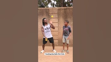 Teaching him Balls Pick Tricks | #shorts #circus #tutorial