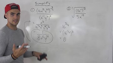 MCR3U - Simplifying Complex Exponential Expressions Part 5 - Grade 11 Functions